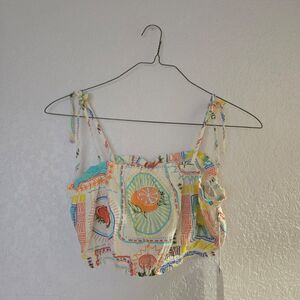Sweetheart Los Angeles Crop Top Size Medium